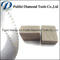 Segmento de corte de herramienta de sierra de hormigón de piedra de granito para hoja de diamante de 1600 mm